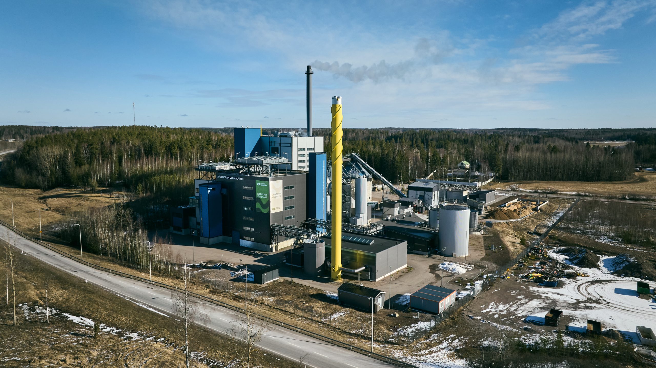 Järvenpään voimalaitoa