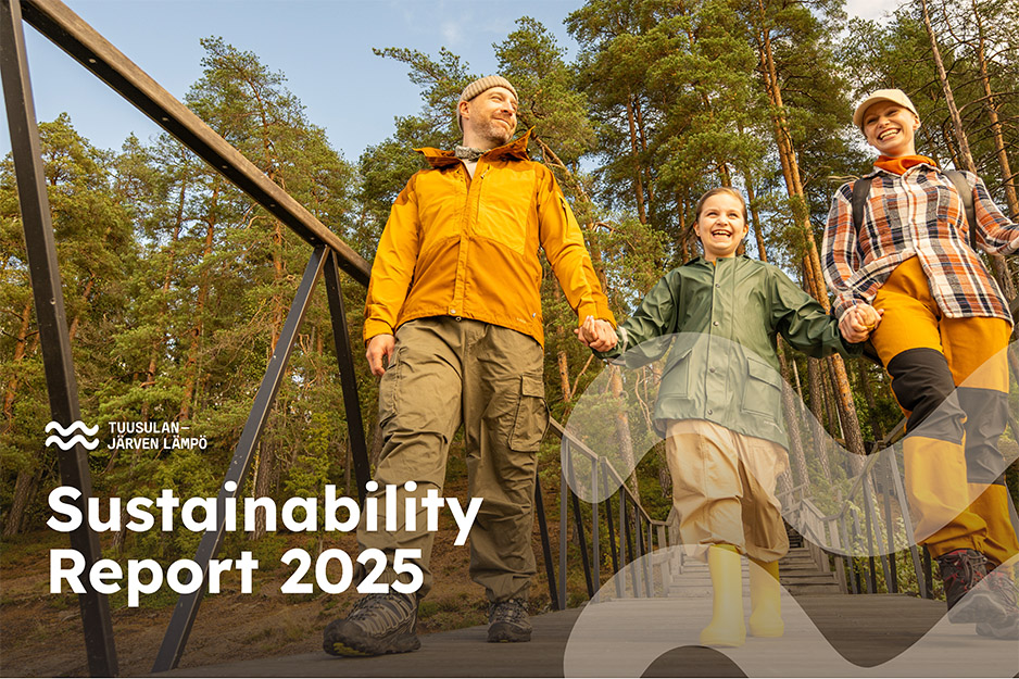Tuusulanjarvenlampo sustainability report 2025 EN